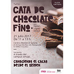 Cartel cata de chocolates Galicia